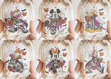 Retro Mickey Minnie Halloween Couple Shirts, Mickey Halloween Shirt, Spooky Season Tee, Halloween Matching Shirts