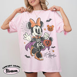 Retro Mickey Minnie Halloween Couple Shirts, Mickey Halloween Shirt, Spooky Season Tee, Halloween Matching Shirts