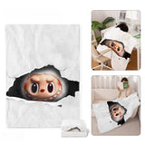 Kawaii Labu Blanket - Gift For Labu Fans