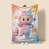 Kawaii Labu Blanket - Gift For Labu Fans