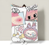 Kawaii Labu Blanket - Gift For Labu Fans