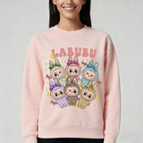 Kawaii Labubu Inspired Shirts - Gift For Labubu Fans - Harajuku Style Animal Shirts