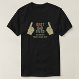 Personalized T-Shirt with Kids Names - Customizable Shirt for Father's Day, Birthday Gift for Dad Grandpa