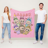 100 Days of School Shirt - Kawaii Labubu Inspired Shirt Gift For Labubu Fans Harajuku Style Animal Tee