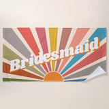 Personalized Towel with Any Text & Name for Beach, Swimming and Bath, Summer Vacation Gift, Beach Pool Party, Family Vacation, Cruise Gifts,Bachelorette Trip Towels