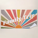 Personalized Towel with Any Text & Name for Beach, Swimming and Bath, Summer Vacation Gift, Beach Pool Party, Family Vacation, Cruise Gifts,Bachelorette Trip Towels