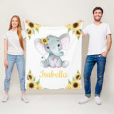 Custom Name Blanket - Personalized Baby Blankets for Girls Boys, Baby Blanket with Name, Ultra-Soft Cozy Fleece Blankets, Gifts for Boys & Girls Kids Teen Girl New Mom Baby Shower