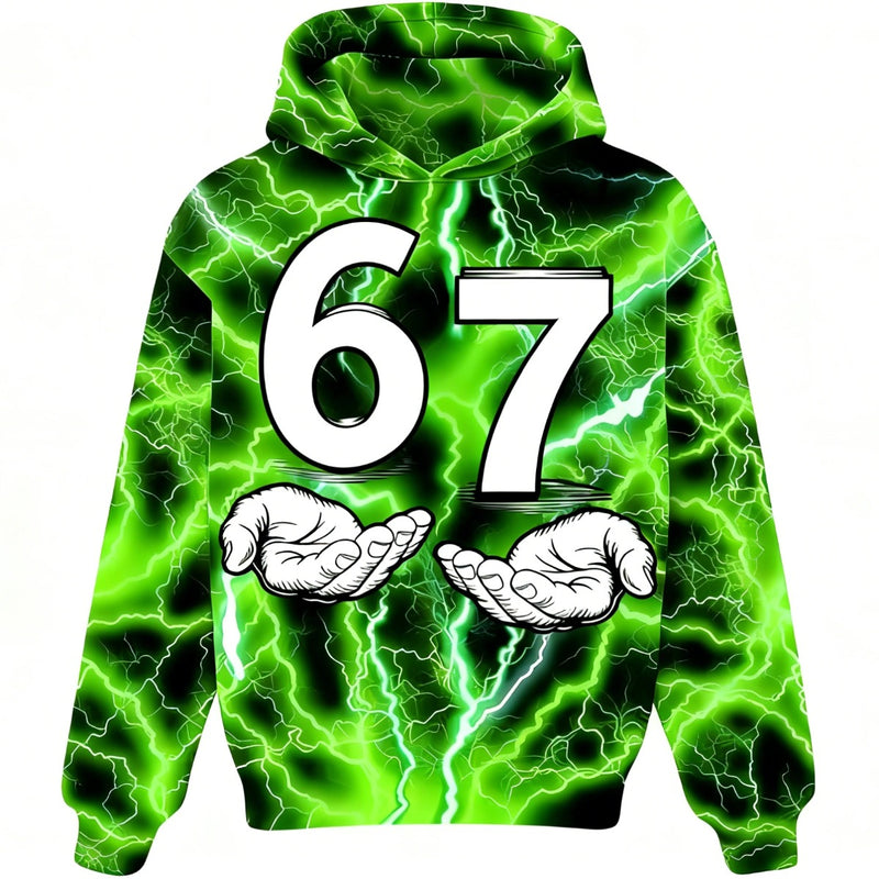 6 7 Six Seven Trendy Shirts Sweatshirts Hoodies for Kids and Adults