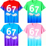 6 7 Six Seven Trendy Shirts Sweatshirts Hoodies for Kids and Adults