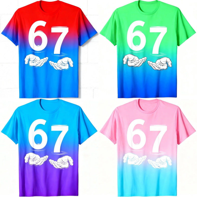 6 7 Six Seven Trendy Shirts Sweatshirts Hoodies for Kids and Adults