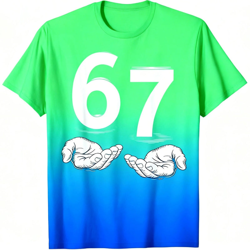 6 7 Six Seven Trendy Shirts Sweatshirts Hoodies for Kids and Adults