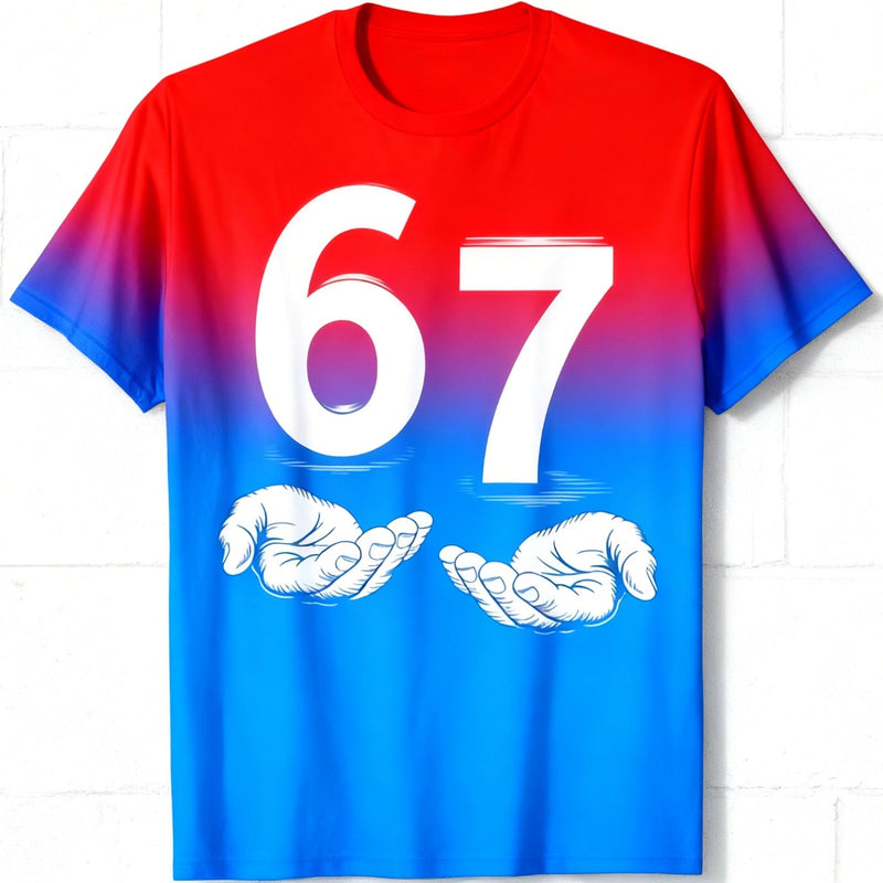 6 7 Six Seven Trendy Shirts Sweatshirts Hoodies for Kids and Adults