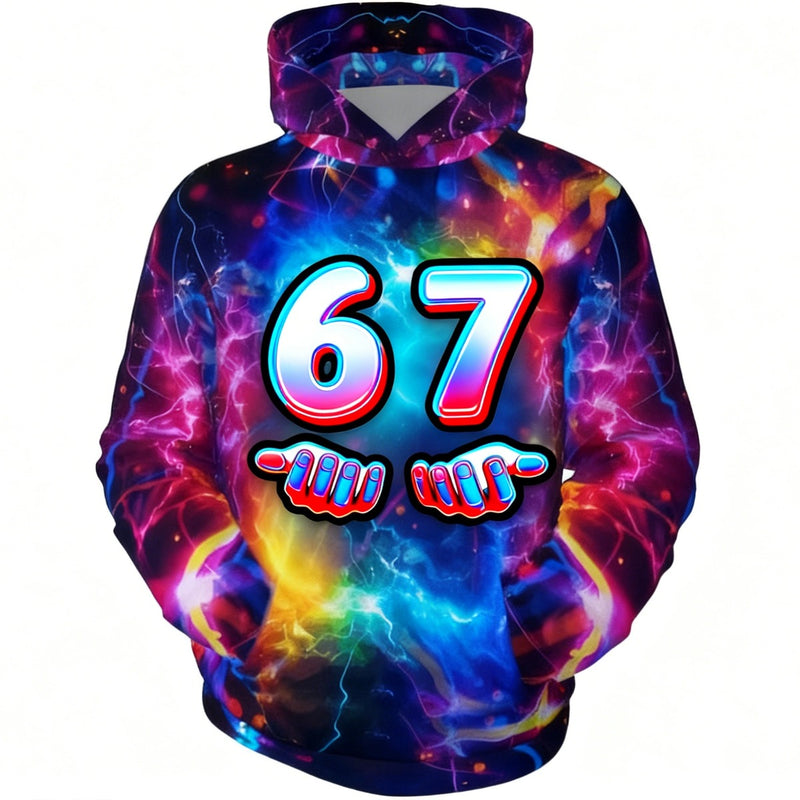 6 7 Six Seven Trendy Shirts Sweatshirts Hoodies for Kids and Adults