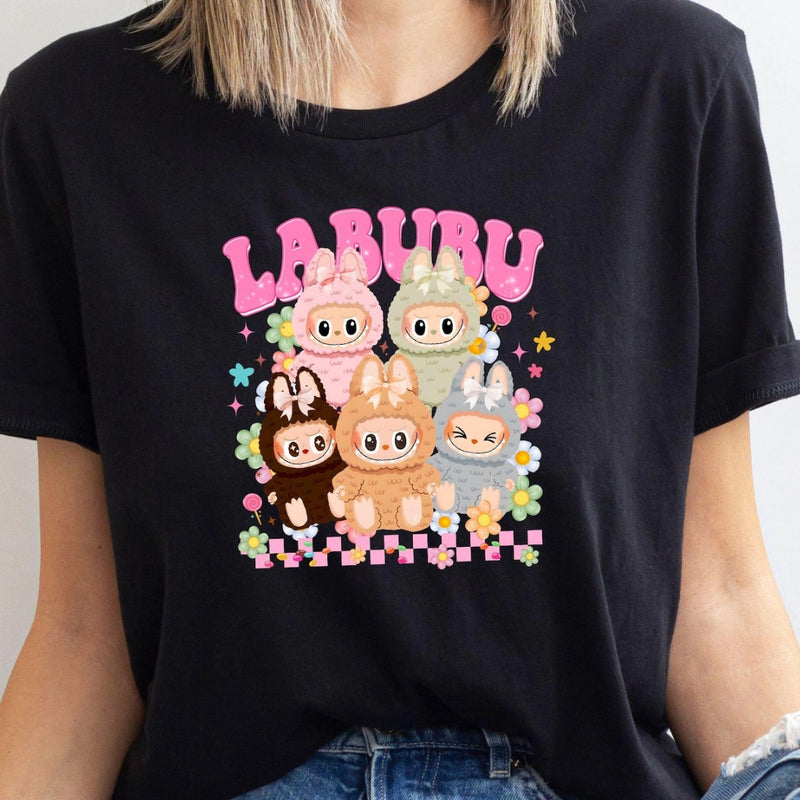 Kawaii Labu Inspired Sweatshirt - Gift For Labu Fans Harajuku Style Animal Sweatshirt Hoodies T-Shirts