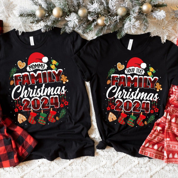 Custom Family Matching Christmas Shirt - Personalized Funny Family Christmas Sweatshirt