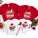 Christmas Crew Family Christmas Shirts - Custom Name Matching Family Christmas Shirt - Unisex Xmas Party Outfits