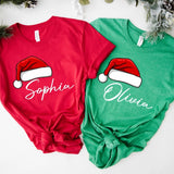 Matching Family Christmas Shirts, Family Christmas Shirt, Matching Xmas Tees, Custom Christmas Tee, Personalized Name Christmas Family Shirt