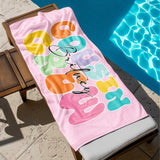 Personalized Cousin Crew Beach Towel with Name, Summer Beach Gift for Cousin, Custom Name Pool Towel, Matching Cousin Trip Gift, Family Vacation Gift