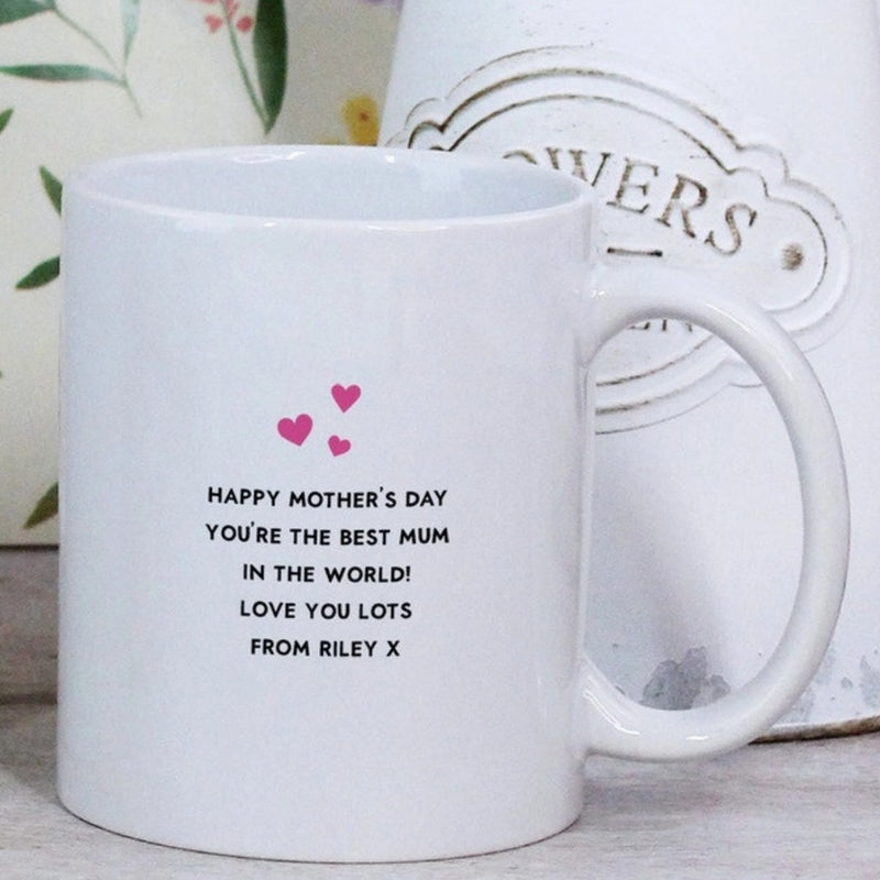 You Will Always Be My Best Tea - Personalized Name Mug - Custom Gift for BFF, Mom, Daughter, Best Friends, Bestie, Sister, Family