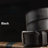Personalized Leather Belt with Engraved Custom Message and Initial - Funny Anniversary Gift for Husband from Wife - Custom Romantic Valentine Gift for Boyfriend Fiancé - Birthday Father’s Day Gift for Daddy
