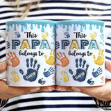Personalized Mug with Kids Names for Dad, Husband - Unique Fathers Day Gifts, Birthday, Anniversary