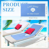 Last Toast on The Coast Bachelorette Beach Towels  - Bride Tribe Bridesmaid Gift for Bachelorette Party Supplies for Wedding Honeymoon Engagement Party