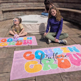 Personalized Cousin Crew Beach Towel with Name, Summer Beach Gift for Cousin, Custom Name Pool Towel, Matching Cousin Trip Gift, Family Vacation Gift