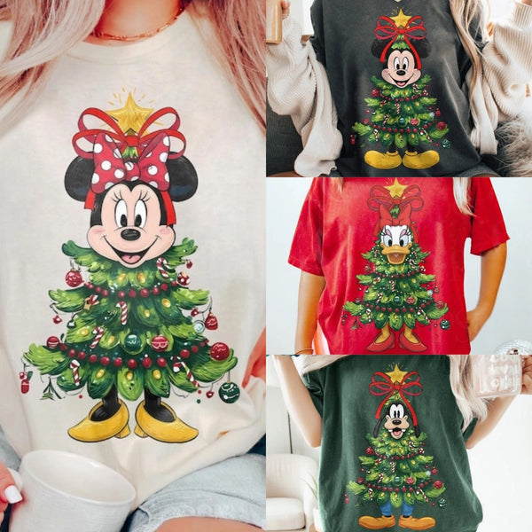 Vintage Christmas Tree Shirt Sweatshirts Hoodies - Cute Christmas Family Shirts