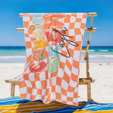 Personalized Cousin Crew Beach Towel with Name, Summer Beach Gift for Cousin, Custom Name Pool Towel, Matching Cousin Trip Gift, Family Vacation Gift