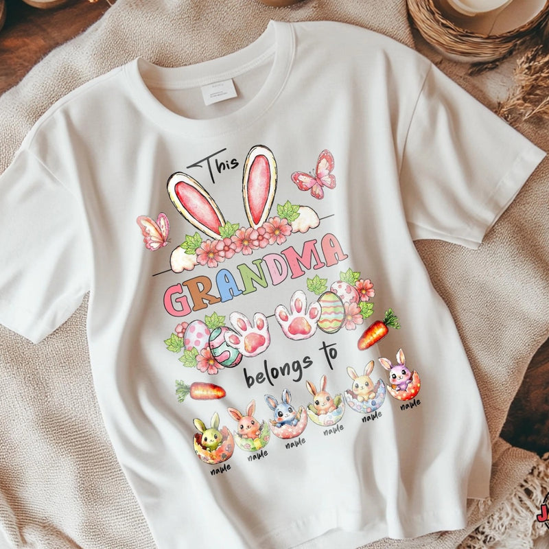 Personalized Name Easter Shirt for Grandma