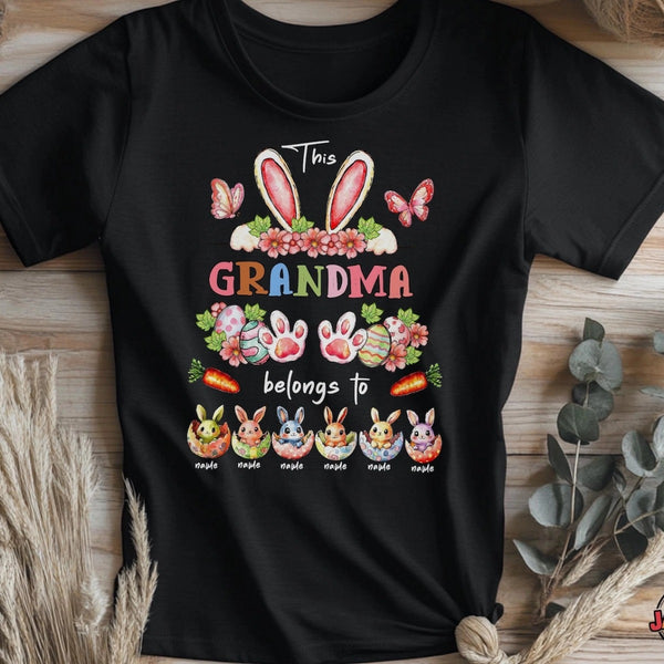 Personalized Name Easter Shirt for Grandma
