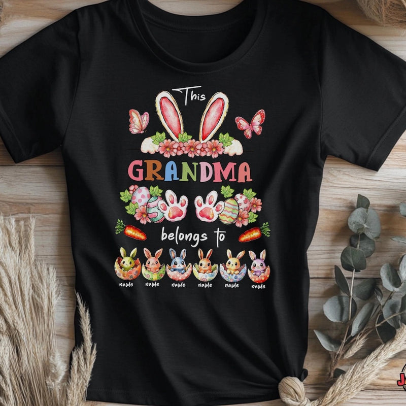Personalized Name Easter Shirt for Grandma
