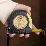 Personalized Dad And Kids Bump, Loved Beyond Measure Tape Measure, Fathers Day Gift , Gift for Dad, Grandpa, Gift for Him Tape Measure Ruler