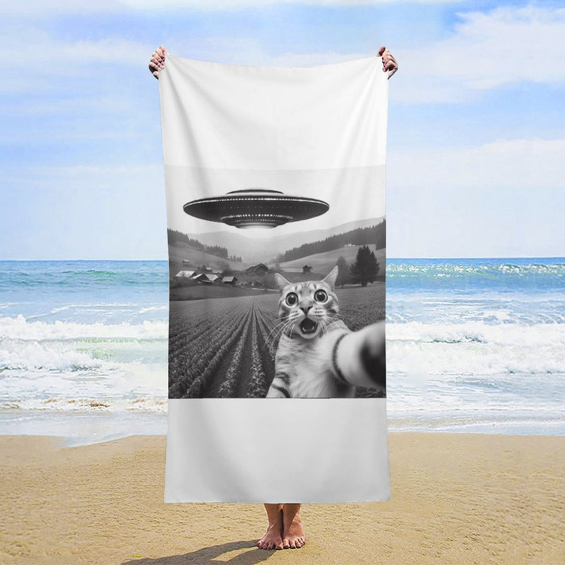 Funny beach towel for kids and adults