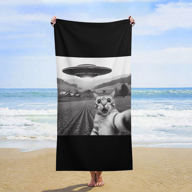 Funny beach towel for kids and adults