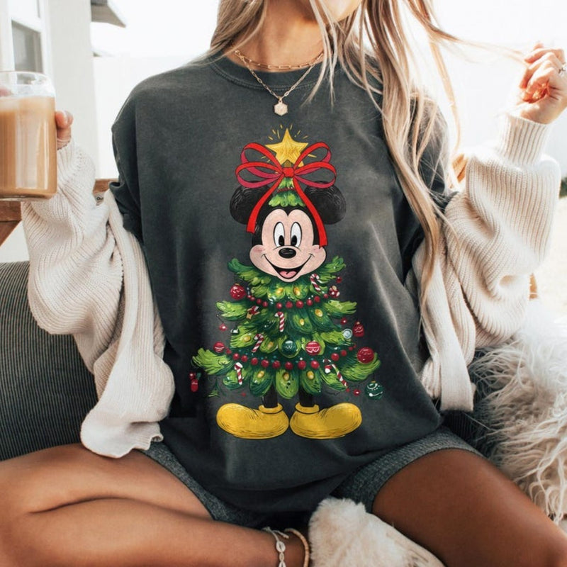 Vintage Christmas Tree Shirt Sweatshirts Hoodies - Cute Christmas Family Shirts