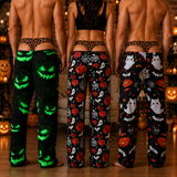 Halloween Pajama Pants Funny 3D Hairy Cheeky Costume Vintage Leg Thong Big Booty Pjs