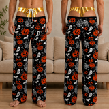 Halloween Pajama Pants Funny 3D Hairy Cheeky Costume Vintage Leg Thong Big Booty Pjs