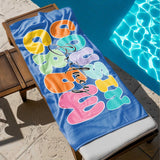 Personalized Cousin Crew Beach Towel with Name, Summer Beach Gift for Cousin, Custom Name Pool Towel, Matching Cousin Trip Gift, Family Vacation Gift