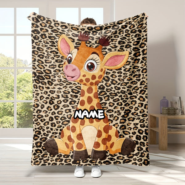 Cute Personalized Name Blanket