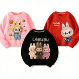 Kawaii Labu Inspired Sweatshirt - Gift For Labu Fans - Harajuku Style Animal Sweatshirt Hoodies T-Shirts