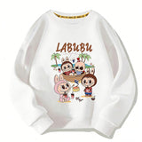 Kawaii Labu Inspired Sweatshirt - Gift For Labu Fans - Harajuku Style Animal Sweatshirt Hoodies T-Shirts