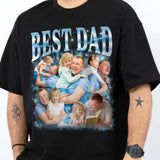 Unisex Personalized T-Shirt with Photo and Text - Unique Gift for Father's Day, Birthday, Mother's Day, Christmas