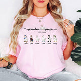 Mama Goose Shirt, Personalized Mama Shirt, Custom Kids Names Shirt, Mom Est Year Tee, Family Goose T-Shirt, Mother Gift