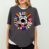 2026 Soccer Cup Shirt, Soccer World Tournament T-shirt, International Game Day Tees, Usa Canada Mexico Football Sweatshirt, Sport Fan Gift