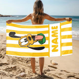 Custom Beach Towel for Kids and Adults, Custom Summer Beach Towel, Summer Gift for Beach Trip