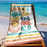 Personalized Cousin Crew Beach Towel with Name, Summer Beach Gift for Cousin, Custom Name Pool Towel, Matching Cousin Trip Gift, Family Vacation Gift