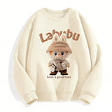 Kawaii Labu Inspired Sweatshirt - Gift For Labu Fans - Harajuku Style Animal Sweatshirt Hoodies T-Shirts