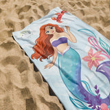 Mermaid Personalized Beach Towel, Mermaid Party Favors, Custom Beach Towel, Mermaid Birthday Gift For Kids
