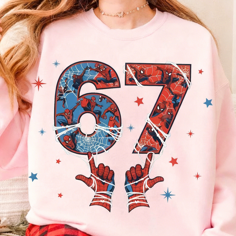 6 7 Six Seven Trendy Shirts Sweatshirts Hoodies for Kids and Adults